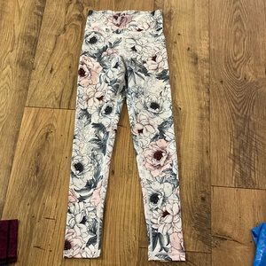 EUC Dharma Bums floral Leggings, XS